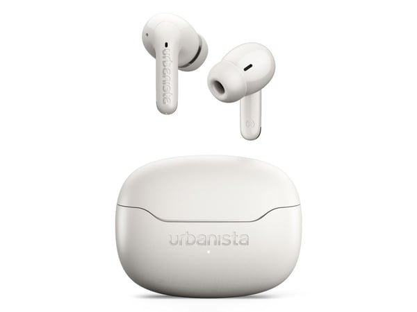 Urbanista Palermo, True Wireless Stereo (TWS), 20 - 20000 Hz, Samtaler/musikk, Hodesett, Hvit