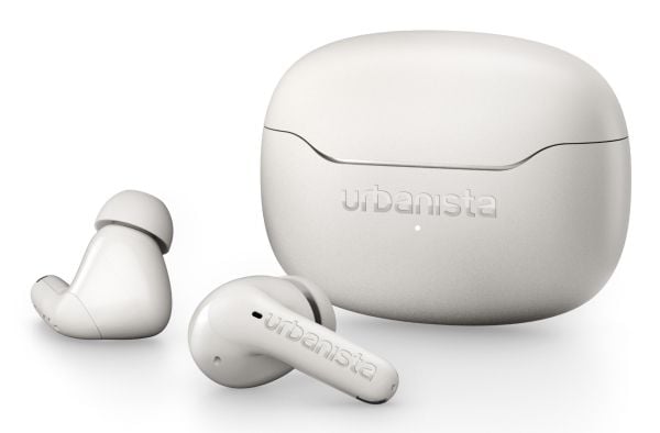 Urbanista Palermo, True Wireless Stereo (TWS), 20 - 20000 Hz, Samtaler/musikk, Hodesett, Hvit