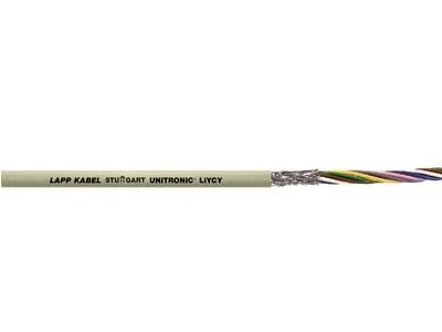 Lapp UNITRONIC LiYCY, 1 m, 0,34 mm², Grå, Kobber, PVC, 27 kg/km