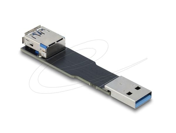 Delock USB 10 Gbps sovitin tyyppi-A naaras uros suora (67420)