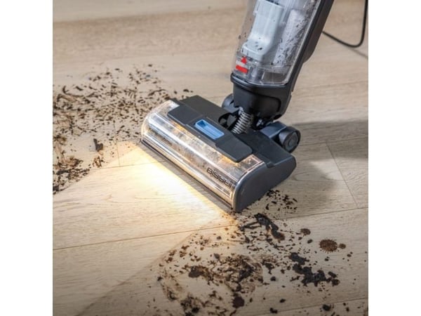 Bissell CrossWave EdgeFind Select, Oppreist støvsuger, Uten pose, Svart, Blå, 0,75 l, 0,54 l, Rektangulær