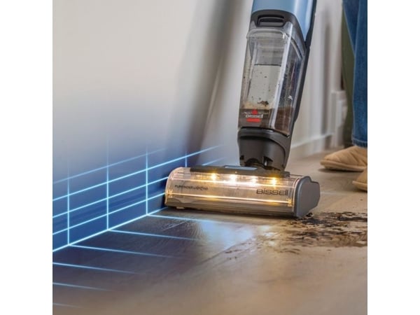 Bissell CrossWave EdgeFind Select, Oppreist støvsuger, Uten pose, Svart, Blå, 0,75 l, 0,54 l, Rektangulær