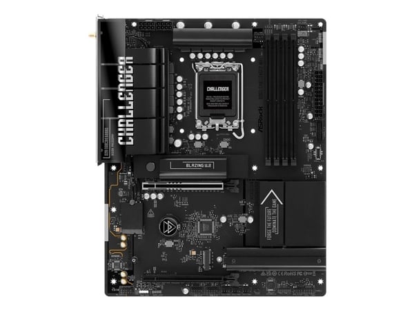 ASRock B860 Challenger WiFi - Hovedkort - ATX - LGA1851-sokkel - B860 Chipset - USB-C 3.2 Gen 1, USB 3.2 Gen 1 - Wi-Fi 7, Bluetooth, 2.5 Gigabit LA...