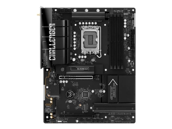 ASRock B860 Challenger WiFi - Hovedkort - ATX - LGA1851-sokkel - B860 Chipset - USB-C 3.2 Gen 1, USB 3.2 Gen 1 - Wi-Fi 7, Bluetooth, 2.5 Gigabit LA...