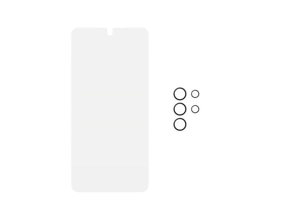 PanzerGlass Hoops - 2-i-1 Essentials Bundle - beskyttelsessett for mobiltelefonskjerm/linse - ultrabred passform - glass - for Samsung Galaxy S26 U...