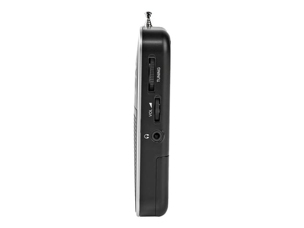 Nedis RDFM1110SI, Bärbar, Analog, AM, FM, 87,5 - 108 MHz, 530-1600 kHz, 0,5 W