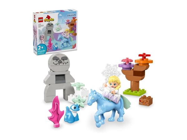 LEGO DUPLO 10418 Elsa ja Bruni lumotussa metsässä