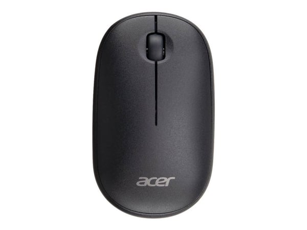 Acer AMR100 - Mus - bubble - optisk - 3 knapper - trådløs - 2.4 GHz - USB trådløs mottaker - blå - løsvekt