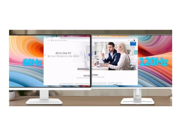 MSI Pro MP275W E2, 68,6 cm (27"), 1920 x 1080 pikseliä, Full HD, LED, 4 ms, Valkoinen