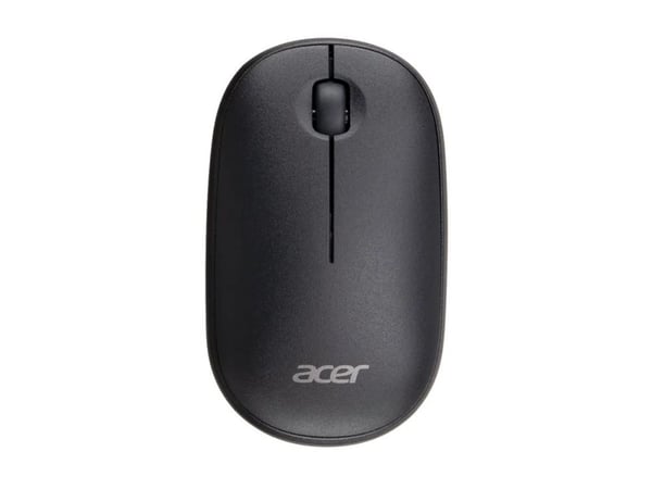 Acer Wireless Bubble Mouse - AMR100 Black (Retail pack), Molempikätinen, Optinen, Langaton RF, 1600 DPI, musta
