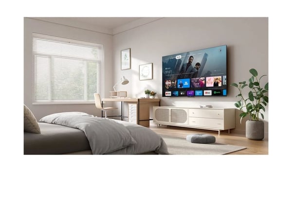 TCL 75P69K - 75" Diagonalklasse (74.5" synlig) - P69K series LED-bakgrunnsbelyst LCD TV - Smart TV - Google TV - 4K UHD (2160p) 3840 x 2160 - HDR -...