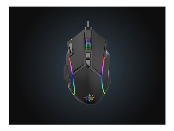 Inca IMG-351, Høyrehånd, Optisk, USB Type-A, 12800 dpi, Svart