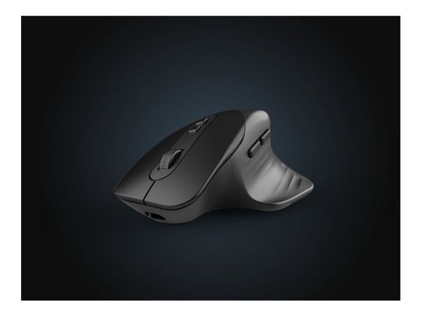 Inca IWM-553S, Oikeakätinen, Blue LED, Bluetooth, 1600 DPI, musta
