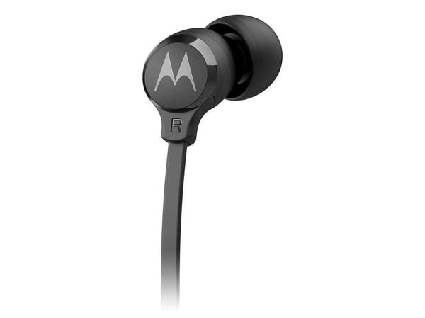 Motorola EARBUDS3CS, Koblet med ledninger (ikke trådløs), Samtaler/musikk, Hodesett, Sort
