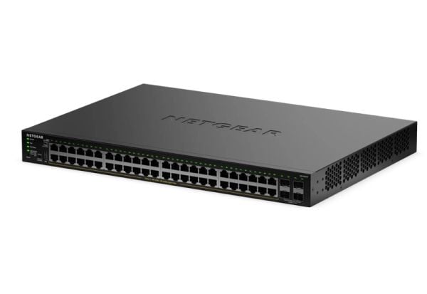 NETGEAR GS348TPv2 - Switch - 2+/L3 Lite - smart - 48 x 10/100/1000 (PoE+) + 4 x SFP - stasjonær, rackmonterbar - PoE+ (380 W)