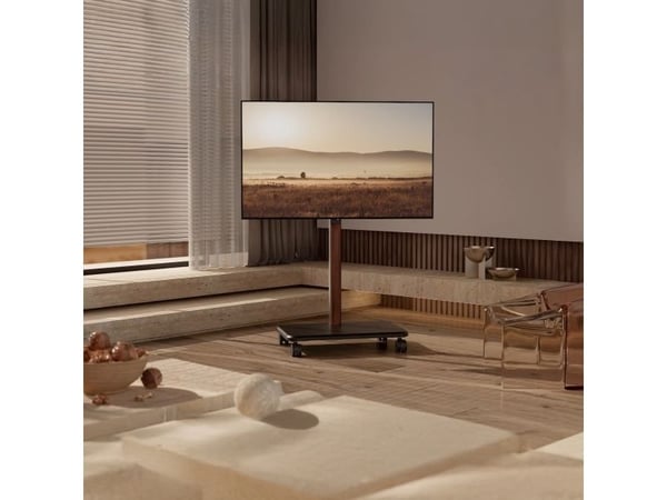 myWall HP 126, 2,16 m (85"), 100 x 100 mm, 600 x 400 mm, 2 - -5°, 30°, Svart, Valnøtt
