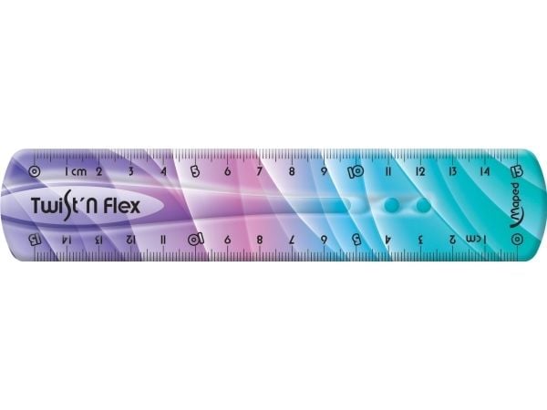 Maped Twist'n Flex dekor linjal 15 cm