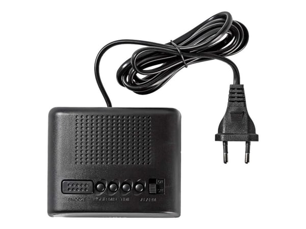 Nedis - Alarmklokke - elektronisk - skrivebord - svart