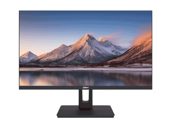Dahua DHI-LM24-C301B - LED-skjerm - 24" (23.8" synlig) - 2560 x 1440 QHD @ 100 Hz - IPS - 300 cd/m² - 1200:1 - 5 ms - HDMI, DisplayPort