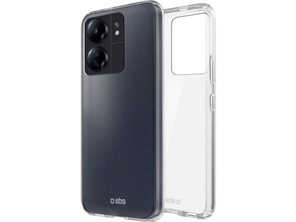SBS TESKINXI13CT, Etui, Xiaomi, Redmi 13C, 17,1 cm (6.74"), Gjennomsiktig