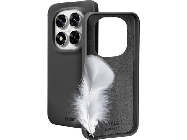 SBS TEINSTXIRNO14PK, Suojus, Xiaomi, Redmi Note 14 Pro, 16,9 cm (6.67"), musta