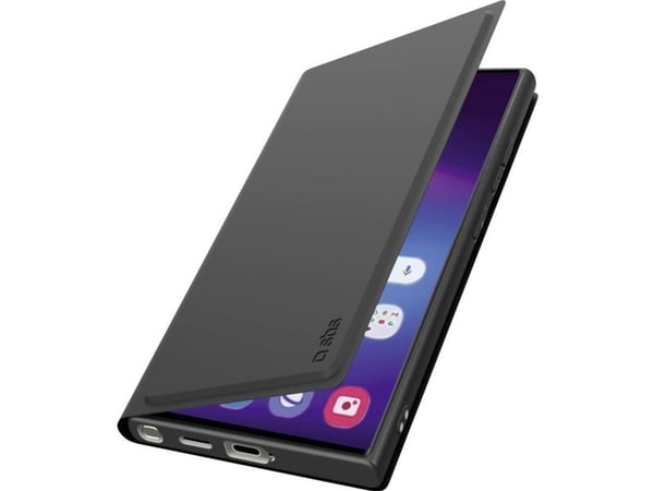 SBS TEBKLITESAS24UK, lommebokdeksel, Samsung, Galaxy S24 Ultra, 17,3 cm (6,8"), svart