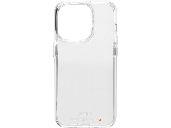 SBS TED3OCOVIP1561P, Suojus, Apple, iPhone 15 Pro, 15,5 cm (6.1"), Läpinäkyvä