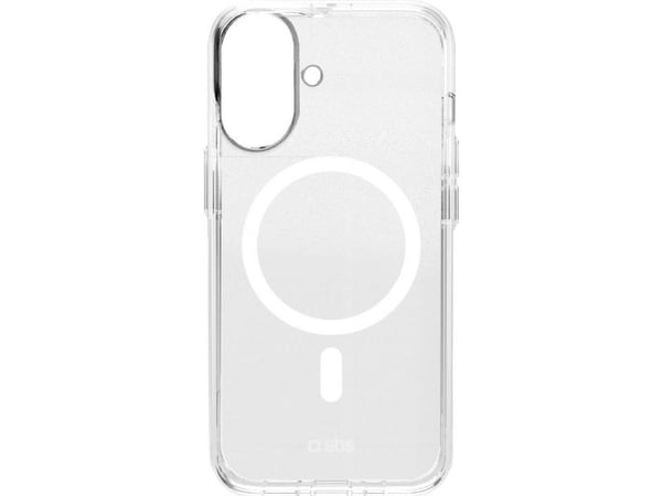 SBS TED3OMAGCOVIP1661, Etui, Apple, iPhone 16, 15,5 cm (6.1"), Gjennomsiktig