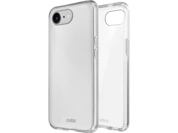 SBS TESKINIPSE25T, Suojus, Apple, iPhone 16E, 15,5 cm (6.1"), Läpinäkyvä