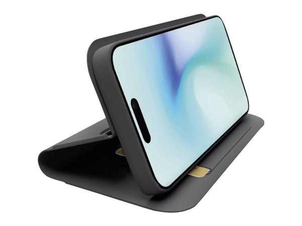 SBS lommebokstativ iPhone 16 Pro svart