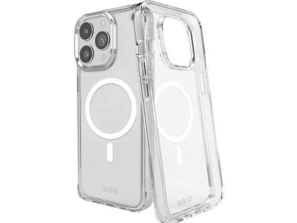 SBS Light Mag, Suojus, Apple, iPhone 16 Pro, 16 cm (6.3"), Läpinäkyvä