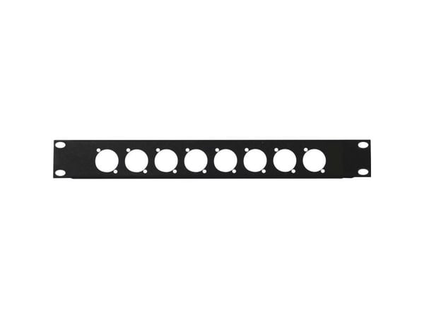 Frontplate Omnitronic Z-19 8x XLR (D-type) 1HE 1U