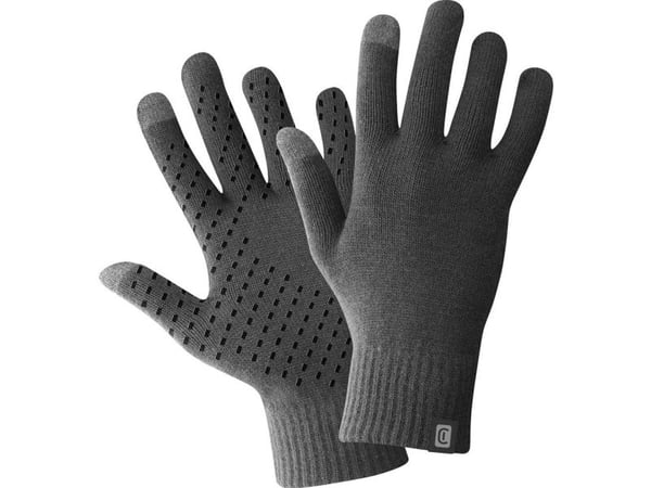 Cellularline 8018080447754, Hansker, Voksen, Unisex, Svart, L/XL, Monokromatisk