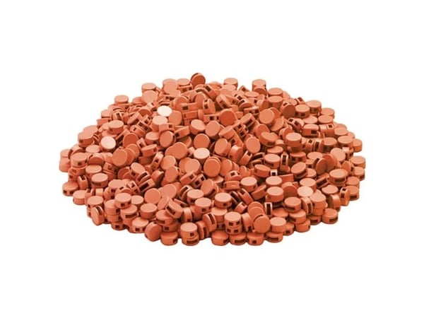 Cimco 140742, Brikkebærer, Oransje, Termoplastisk elastomer (TPE), 1 cm, 1000 stykker