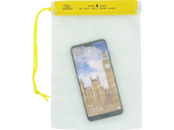 Highlander pose størrelse M vanntett PVC-pose transparent melkeaktig CS108 25 x 17 x 25 cm