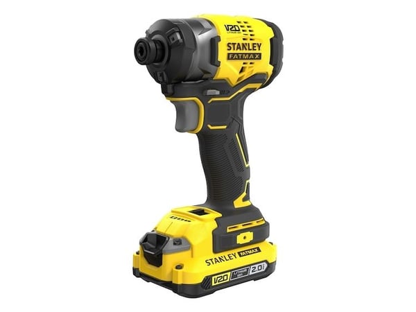 Stanley SFMCF820D2K, Slagtrekker, Pistolhåndtak, 1/4", Svart, Gult, 2900 RPM, 1300 RPM