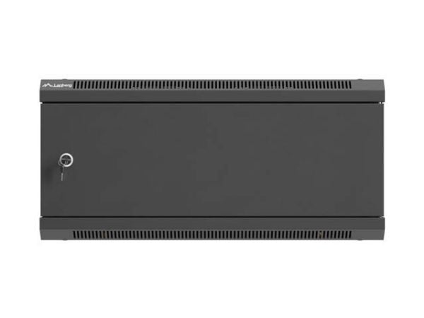 19" 4U 600X600 SVART METALLDØR LANBERG INSTALLASJONSSTATIV (FLAT PAKKE)