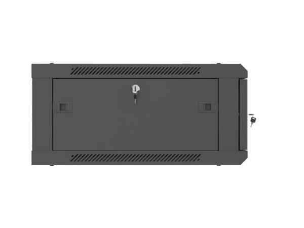 19" 4U 600X600 SVART METALLDØR LANBERG INSTALLASJONSSTATIV (FLAT PAKKE)