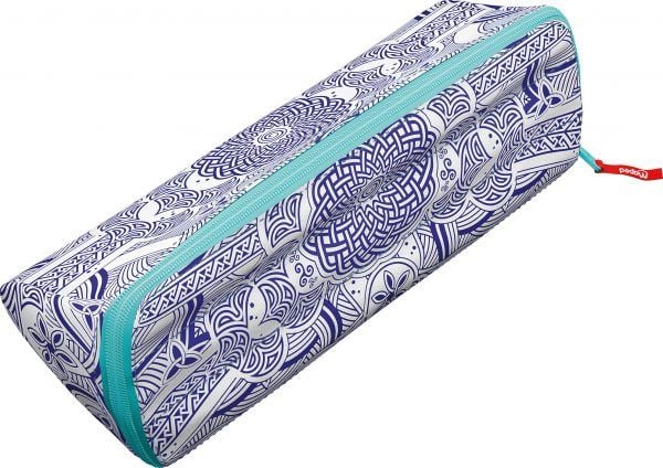 Maped 931905, Mykt penal, Polyester, Blå, Monokromatisk, 300 D, Glidelås
