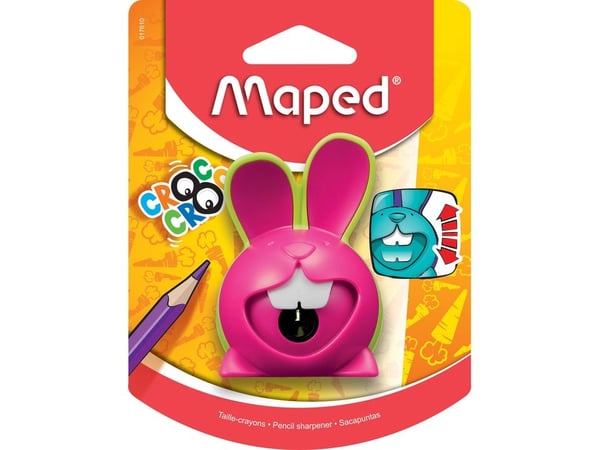 Maped Croc Sharpener Croc Innovation 2 hull rosa bls