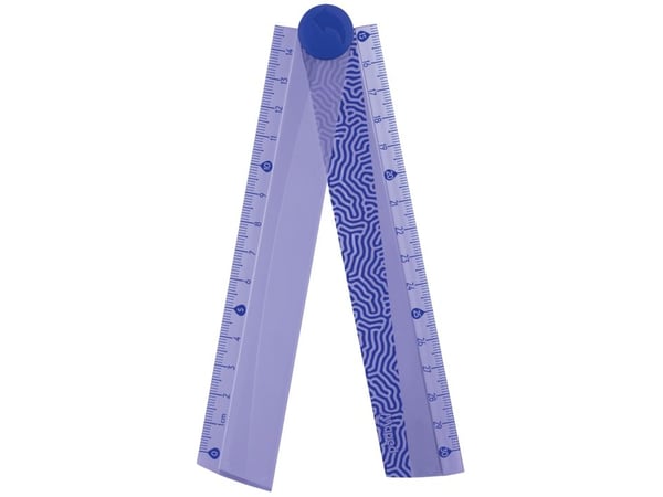 Maped 281019, Vanlig linjal, Plast, Gjennomsiktig, Fiolett, 300 mm, 1 stykker