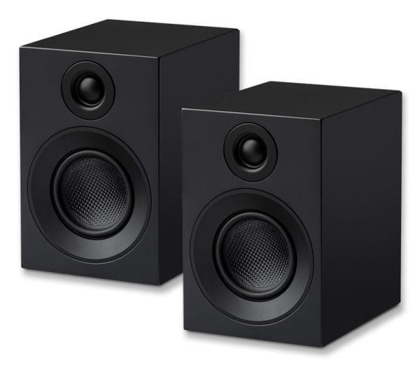 Pro-Ject Speaker Box 3 E Carbon, 2-veis, 2.0 kanaler, Koblet med ledninger (ikke trådløs), 100 W, 83 - 20000 Hz, Svart