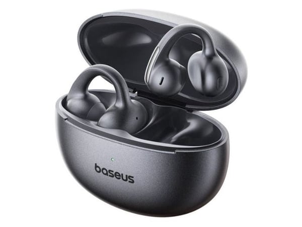 Baseus Bowie MC1 Pro Open-Ear TWS, True Wireless Stereo (TWS), 20 - 40000 Hz, Samtaler/musikk, 52 g, Hodesett, Svart