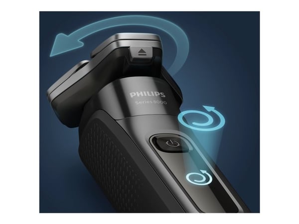 Philips SHAVER Series 8000 S8697 - Barbermaskin - trådløs - mørk kromfarge