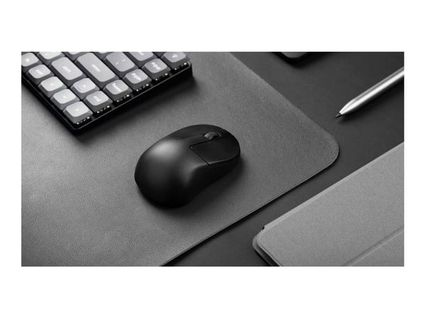 Keychron M4, Oikeakätinen, Optinen, RF Wireless + Bluetooth + USB Type-C, 30000 DPI, musta