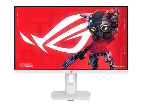 ASUS ROG Strix XG27ACMES-W - LED-skjerm - gaming - 27" - 2560 x 1440 QHD @ 255 Hz - Fast IPS - 400 cd/m² - 1300:1 - DisplayHDR 400 - 0.3 ms - HDMI,...