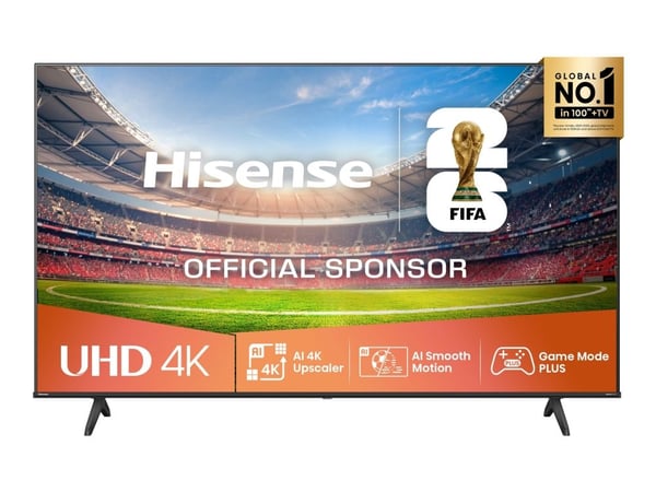 Hisense 50A6Q - 50" Diagonalklasse A6Q Series LED-bakgrunnsbelyst LCD TV - Smart TV - VIDAA - 4K UHD (2160p) 3840 x 2160 - HDR - Direct LED - svart