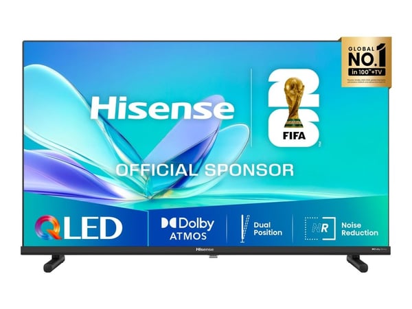 Hisense 32A5Q, 81,3 cm (32"), 1920 x 1080 pikseliä, QLED, Älytelevisio, Wi-Fi, musta