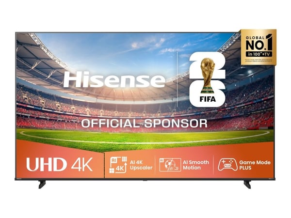 Hisense 85A6Q - 85" Diagonalklasse A6Q Series LED-bakgrunnsbelyst LCD TV - Smart TV - VIDAA - 4K UHD (2160p) 3840 x 2160 - HDR - Direct LED - svart