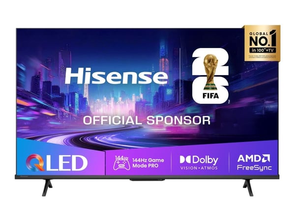 Hisense 43E7Q PRO - 43" Diagonalklasse E7Q PRO Series LED-bakgrunnsbelyst LCD TV - QLED - Smart TV - VIDAA - 4K UHD (2160p) 3840 x 2160 - HDR - Qua...